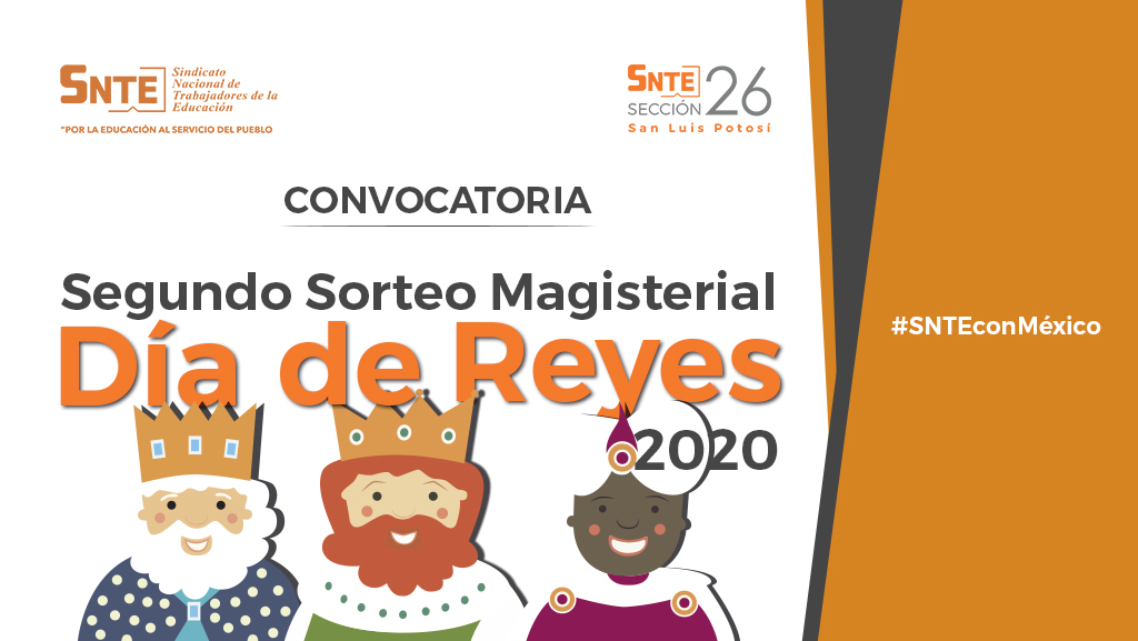 CONVOCATORIA, Segundo Sorteo Magisterial, Día de Reyes
