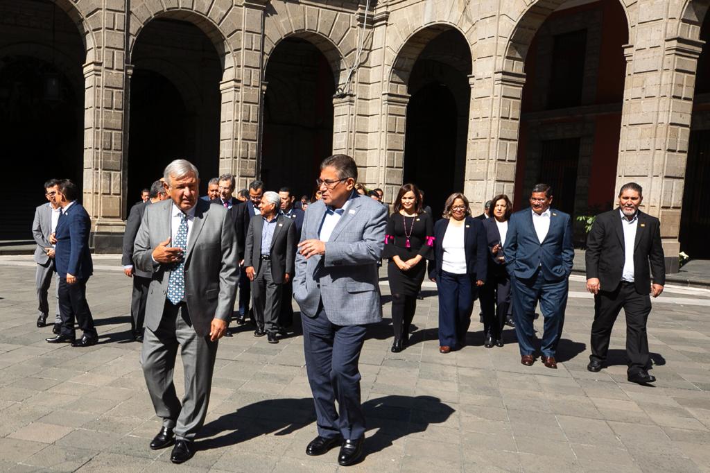 Visita al Presidente de la República. Andrés Manuel López Obrador