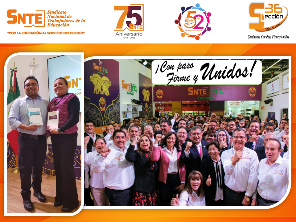 Conocimiento y Talento Literario de la Sección 36, presente en la FIL Guadalajara 2019