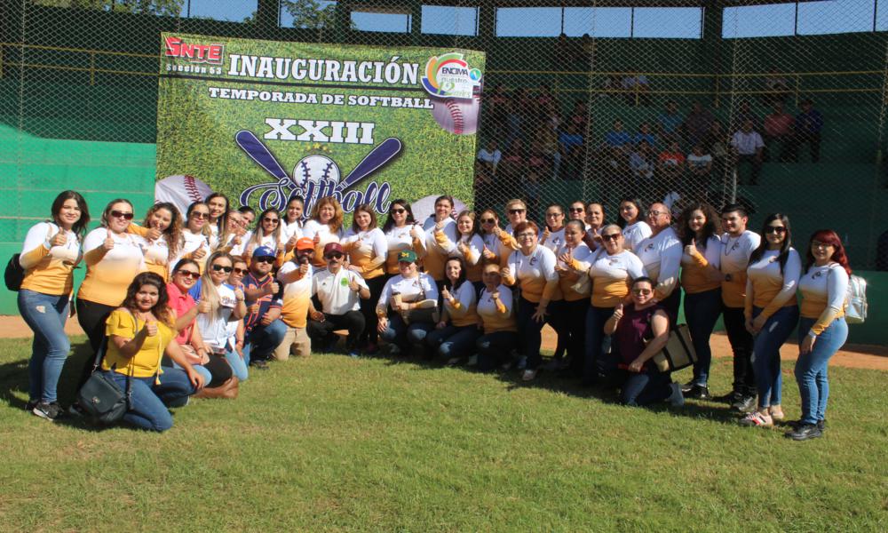 XXIII Torneo de Sóftbol en el municipio de El Fuerte reúne al gremio magisterial
